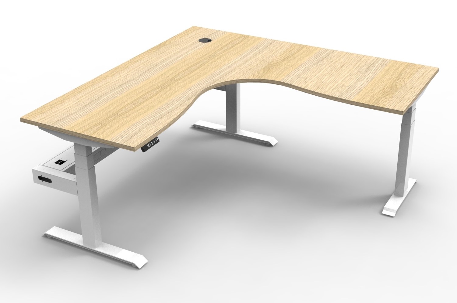 Boost+ Electric Height Adjustable Corner Desk